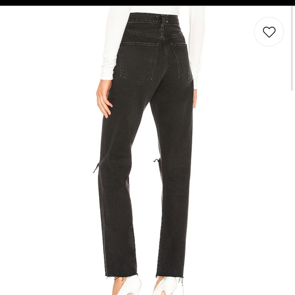 Agolde Cherie High Rise Straight in Distortion NWOT - Picture 2 of 4